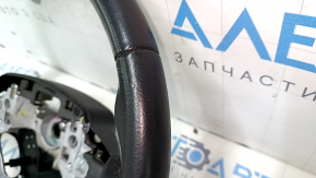 Руль голый Toyota Avalon 13-14 кожа черная, царапины, тычки, потертость