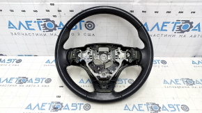Volan gol Toyota Camry v55 15-17 usa piele neagra, cusaturi rosii, fara petale, zgarieturi, zgarieturi, pentru curatare