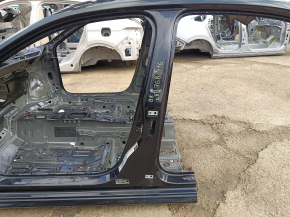 Стойка кузова центральная левая VW Passat b8 16-19 USA на кузове, вмятина