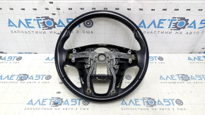Volan gol Kia Sorento 14-15 rest piele neagra, fara tampoane si butoane, zgarieturi