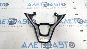 Накладка руля нижняя Honda Accord 18-19 хром, 2 части, царапина