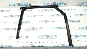 Molura usi spate stanga sus Audi Q5 80A 18-24 crom, cu garnitura din sticla