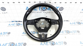 Volan gol VW CC 08-17 piele neagra, zgarieturi, uzat, denivelari