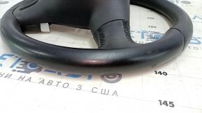 Руль голый VW CC 08-17 кожа черная, царапины, затерт, тычки
