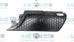 Накладка центральной консоли боковая левая Audi Q5 80A 18-24 черная, с заглушкой