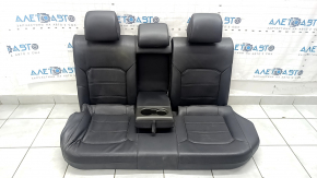 Rândul din spate al 2-lea rând VW Passat b8 16-19 SUA piele neagră