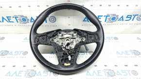 Руль голый BMW X1 F48 16-22 кожа черная с подогревом, царапины, потертости, под чистку