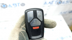Ключ Audi Q5 80A 18-24 keyless, S-Line, 4 кнопки, тычки, царапины