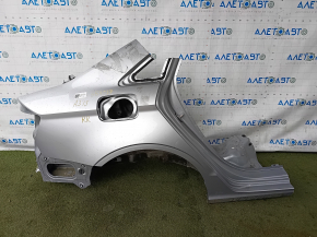 Четверть крыло задняя правая Audi A3 8V 15-20 4d, серебро, отпилена