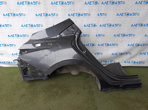 Sfert aripă spate dreapta Hyundai Elantra 21-23 grafit, pe caroserie, împuns, blocat