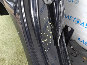 Четверть крыло задняя правая Ford Fusion mk5 13-20 черная, отпилена, с центральной стойокой, тычки, крашенная