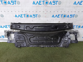 Задняя панель VW Passat b8 16-19 2 части, отсверлена, черная