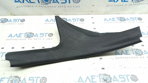 Накладка порога внутренняя задняя левая Toyota Camry v70 18-24 серый, царапины