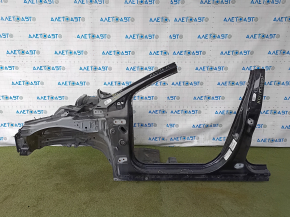 Bara față stânga Ford Fusion mk5 13-20, neagră, pe caroserie, lovită, vopsită