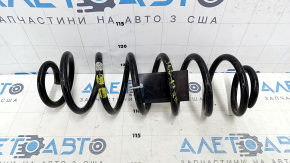 Пружина задняя правая VW Jetta 11-18 USA жесткость бел. 2 желт, ржавая