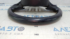 Volan dezgolit Jeep Cherokee KL 14-20 piele neagra, neincalzit, cu placa de jos, zgarieturi, zgarieturi, uzat