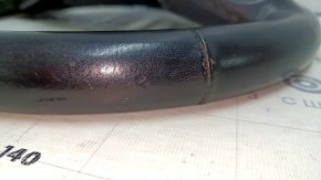 Volan dezgolit Jeep Cherokee KL 14-20 piele neagra, neincalzit, cu placa de jos, zgarieturi, zgarieturi, uzat
