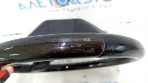 Руль голый Lexus GS300 GS350 06-07 кожа черная, под черное дерево, царапины, скол на дереве, затерт, тычки