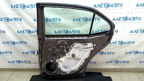 Дверь в сборе задняя правая Toyota Camry v70 18-24 графит 1H1, тычки