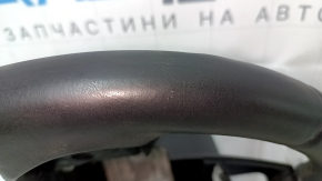 Руль голый Jeep Cherokee KL 14-20 кожа черная, без подогрева, с нижней накладкой, царапины