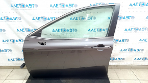 Дверь в сборе передняя левая Toyota Camry v70 18-23 графит 1H1, тычки, тычка на молдинге