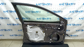 Дверь в сборе передняя левая Toyota Camry v70 18-23 графит 1H1, тычки, тычка на молдинге