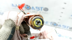 Подушка безопасности airbag боковая шторка левая Honda Accord 13-17 ржавый пиропатрон
