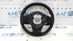 Руль голый Subaru Forester 19-23 SK кожа черный, с задней накладкой, царапины