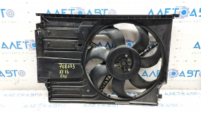 Диффузор кожух радиатора в сборе BMW X1 F48 16-19 B46 850W, 20-22 RWD B46 850W, сломано крепление