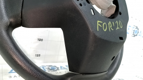 Руль голый Subaru Forester 19-23 SK резина черный, с задней накладкой, царапины