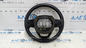 Руль голый Jeep Cherokee KL 14-21 резина черная, с нижней накладкой, под чистку