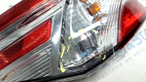 Фонарь внешний крыло левый Toyota Camry v70 18-20 галоген, светлый, царапины