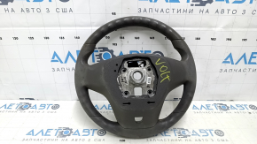 Руль голый Chevrolet Volt 11-15 резина, с графит накладкой, без кнопок, под химчистку, потерт, царапины