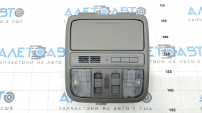 Плафон освещения передний Honda Accord 13-17 серый под люк, с homelink