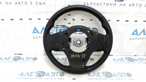 Руль голый Subaru Impreza 17-23 GK резина черный, с задней накладкой, порез