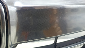 Решетка радиатора grill Honda Accord 16-17 hybrid, в сборе, с хромом, песок, тычки