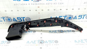 Накладка торпеды правая Toyota Camry v70 18-24 с дефлектором воздуховода, под дерево, царапины