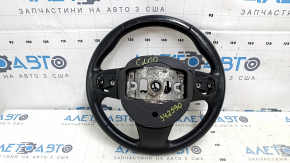 Руль голый Chrysler 200 15-17 кожа черный, затерт, царапины, тычки