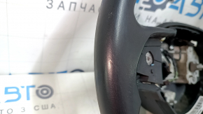 Руль голый Chrysler 200 15-17 кожа черный, затерт, царапины