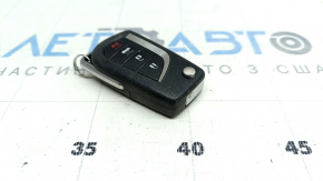 Ключ Toyota Camry v70 18-24 раскладной, 4 кнопки, царапины, тычки