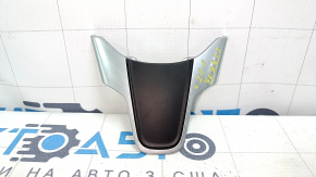 Decorație inferioară a volanului Chrysler 200 15-17 gri, uzată