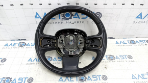 Руль голый Fiat 500L 14-17 кожа черный, царапины