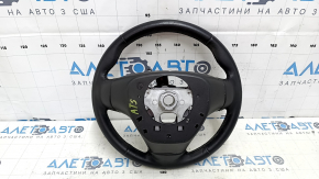Руль голый Cadillac ATS 13- кожа черная, без кнопок, царапины, под химчистку