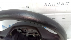Руль голый BMW 5 F10 11-16 кожа черная, царапины, царапины, примят