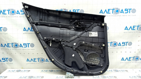 Garnitură uși spate dreapta Toyota Camry v70 18-23 gri închis cu inserție gri plastic, cotieră cauciuc
