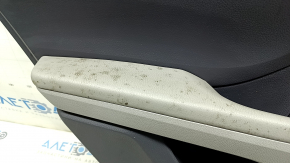 Garnitura portiera spate stanga Toyota Camry v70 18-23 gri inchis cu insertie gri plastic, cotiera gri, cauciuc, curatabila uscata, zgarieturi