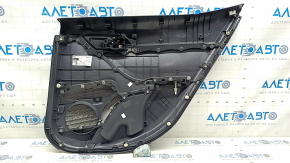 Garnitura portiera spate stanga Toyota Camry v70 18-23 gri inchis cu insertie gri plastic, cotiera gri, cauciuc, curatabila uscata, zgarieturi