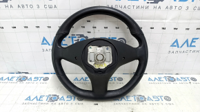 Руль голый Tesla Model S 12-20 кожа черная, царапины, тычки