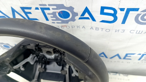 Руль голый Honda Accord 17 кожа, черный, с задней накладкой, под химчистку