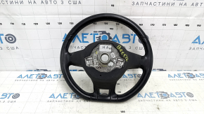 Руль голый VW Beetle 12-19 кожа черная, без кнопок и накладки, царапины
